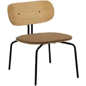 UMAGE Curious Lounge Stoel Sugar Brown | Black