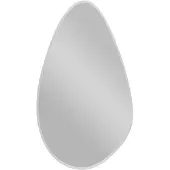 Mirrors & More Facetspiegel Bella ovaal zilverkleurig 1710200