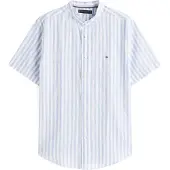 Tommy Hilfiger Overhemd lichtblauw / wit