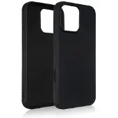 Beline Silicone Serie - iPhone 16 Pro Max Etui - Zwart - Luchtkussen - Elegantie Bescherming