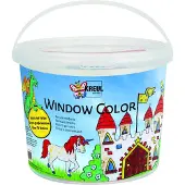 Kreul 40155 Set kleuren voor glas 6 x 125 ml