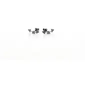 Karma Symbols oorbel M1317 Triples Triangle