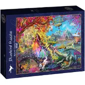 Bluebird Puzzle Autumn Festival at the Castle Puzzel (1000 stukjes)