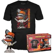 Funko POP! Pop! & Tee: Chainsaw Man - Chainsaw Man Leaping - S - CONFIDENTIAL