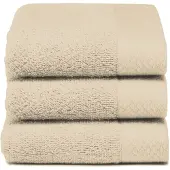 Seahorse Gastoendoek Pure Light Sand (set van 3)