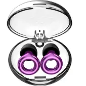 INF Geluidsreducerende en geluidsisolerende oordopjes met handvatten Purple