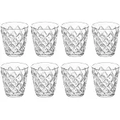 Koziol - Crystal S - Drinkglas - 250ml - transparant helder - set van 8