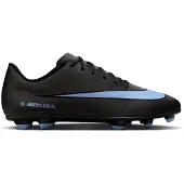 Nike Mercurial Vapor 16 Club Gras / Kunstgras Voetbalschoenen (MG) Zwart Lichtblauw