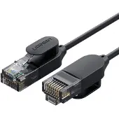 UGREEN Nw122 Ethernet Rj45-Netwerkkabel, Cat.6A, Utp, 1,5 M (Zwart)