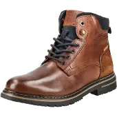 Camel active Veterboots 'Boston' donkerblauw / bruin