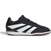 Adidas Predator Club Sala Zaalvoetbalschoenen (IN) Kids Zwart Wit Neongeel
