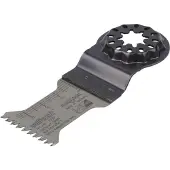 Wolfcraft - Multitool zaagblad 35mm - STARLOCK Invalzaagblad - Insteekzaagblad - BiM - 4239000