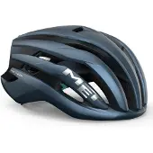 Met Trenta Mips Helm Navy Blue / Matte Silver || Maat: M (56-58 cm)