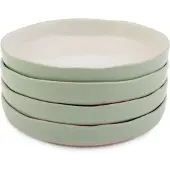 Jamie Oliver Dishy Bowls Kommen, Diepe Borden, Set van 4 Stuks, 22 cm, Keramiek, Groen - | Big Love