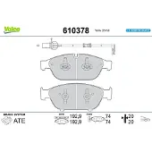 Valeo 610378 Remblokken