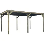 Solid Carport Superia S7781 Met Metalen Dakbedekking 300x500cm