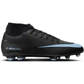Nike Mercurial Superfly 10 Club Gras / Kunstgras Voetbalschoenen (MG) Zwart Lichtblauw