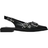 Steve madden Ballerina met riempjes 'Grezly' zwart