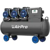 Kippers Rijssen Stille & Olievrije Compressor 3x 1 PK 100L Tank