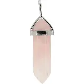 Ruben Robijn Dubbeleinder hanger roze kwarts 1st -