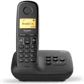 Gigaset A270A - Snoerloze telefoon - antwoordsysteem met nummerherkenning - DECT\GAP - zwart