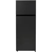 Everglades EVTD3026 - Dubbel-Deurs Koelkast - Zwart - 206 Liter - E Klasse - 5 Jaar Garantie
