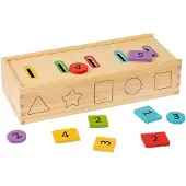 Bigjigs Houten Sorteerbox, 27dlg.