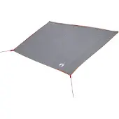 vidaXL Waterdichte Tarp -persoons 240 x 300 cm Grijs en Oranje