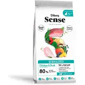 Dibaq Sense Grain Fee Sterilized Kip En Eend Kattenvoer 1.5kg