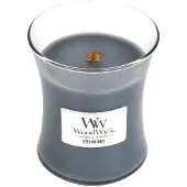 Woodwick Hourglass Medium Geurkaars - Evening Onyx - 60 branduren