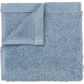 Blomus Set handdoeken Op handen RIVA rokerig blauw 30 x 30 cm