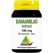 Snp Banaanblad extract 60 capsules