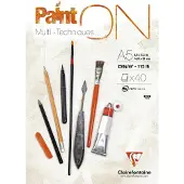 Clairefontaine Paint'ON Tekenblok A5