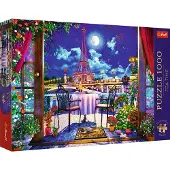 Trefl legpuzzel Parisian Moonlight 1000 stukjes - Premium Plus puzzel.