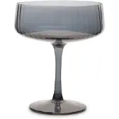 Salt & pepper Champagneglas Ray Amber / Transparent 230 ml (Set van 4)