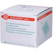 NOBAMED Nobarapid Set Steriel 10x10cm 9320392 50 St Compressen