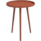 Outsunny - Salontafel - Staal - Rood
