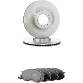 RIDEX 3405B2886 Remschijven en blokken