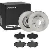 RIDEX 3405B1777 Remschijven en blokken