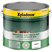 XYLADECOR Dekkende Houtbeits 2,5L Wit Zijdeglans Buiten