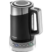 Concept - Waterkoker, inhoud 1,7 l, met temperatuurregeling, 2200 W, zwart rk3171