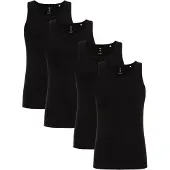 We fashion Onderhemd zwart