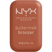 Nyx Professional Make Up Buttermelt Bronzer - Blijft tot 12u zitten - Verrijkt met mango-, amandel- en sheaboter - Butta D Down - 5gr