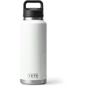 Yeti Coolers - Rambler Bottle Chug Cap - Isoleerfles 1360 ml, wit/grijs