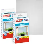 TESA STANDARD 55680-00501-04 Vliegenhor (b x h) 150 cm x 180 cm Antraciet 2 stuk(s)