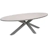 Garden Impressions Edison tafel 280x140xH75 cm taupe/light teak