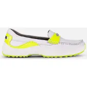 ZOO Adventure Mocassin Dames Mia Wit/Geel-Schoenmaat 39