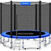 Monzana Trampoline Ø366cm incl Veiligheidsnet