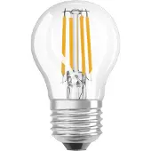 Ledvance SMART+ WiFi Filament Mini LED-lamp, dimbaar, slimme lamp, Wi-Fi, transparant, geïntegreerde LED, E27, warm wit
