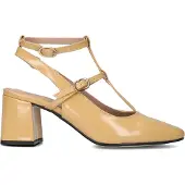 Lina Locchi Dames Hakken 010-50 - Geel - Maat 38